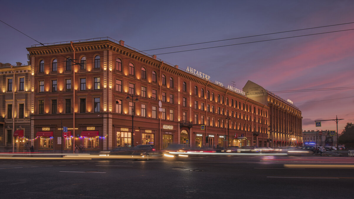 Гостиница "Англетер" в настоящем времени