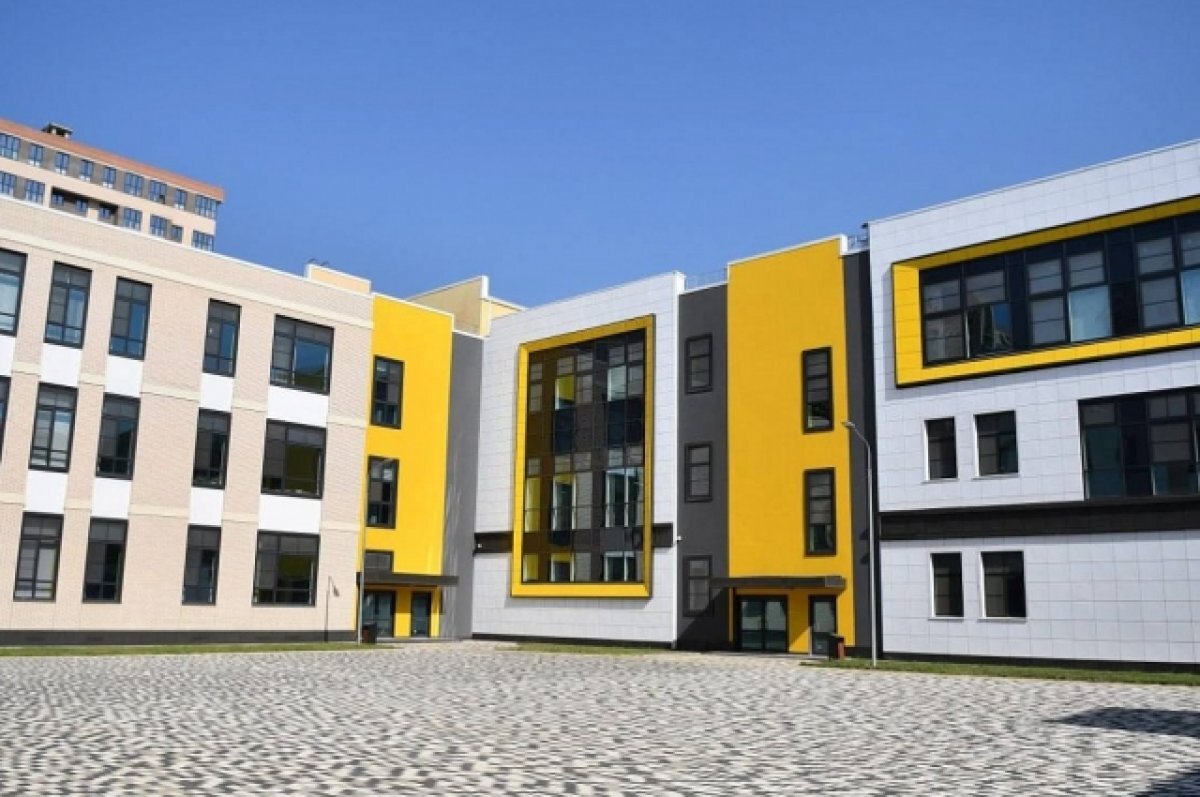    В краснодарском поселке Знаменском на 88 % готова вторая школа