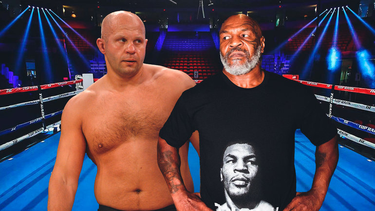    Федор Емельяненко и Майк Тайсон.Global Look Press Соцсети