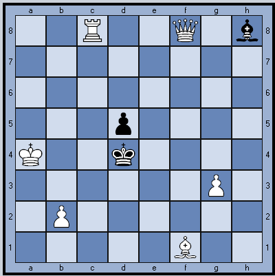 1. Фf8.