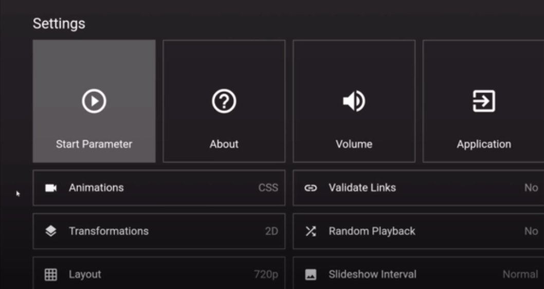 Настройки Media Station X