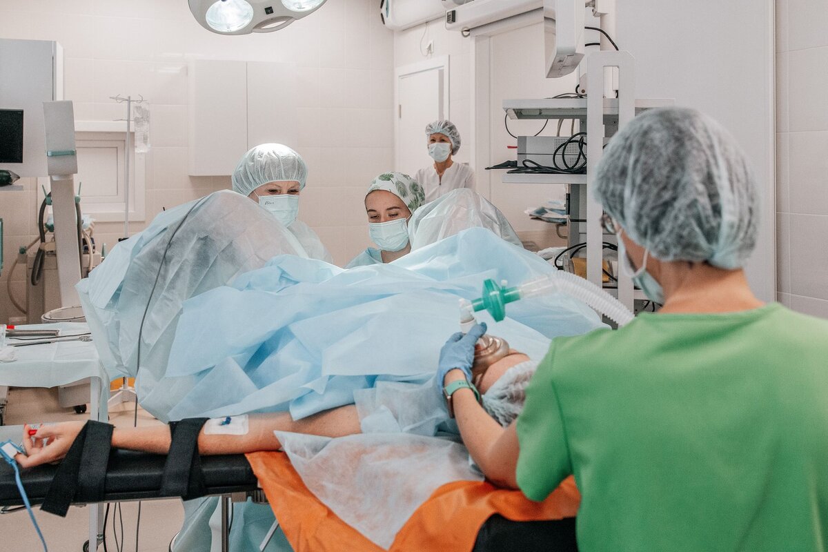 Операционная стационара клиники «Медсанчасть-168»