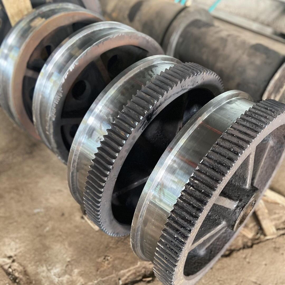 Восстановление крановых колёс методом наплавки