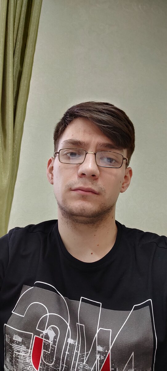 Вот так у меня идёт контур бороды 