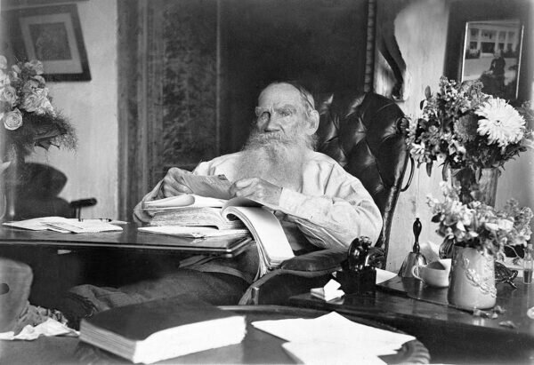    Portrait of the author Count Lev Nikolayevich Tolstoy (1828-1910) on 80th birthday. Found in the Collection of State Museum of Leo Tolstoy, Moscow. (Photo by Fine Art Images/Heritage Images/Getty Images)