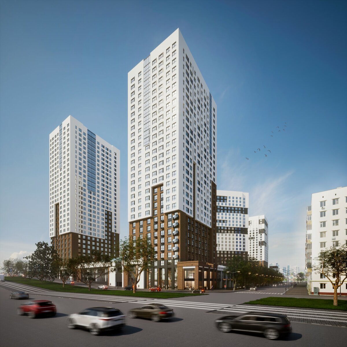 Новый жилой квартал от ЛСР в центре Екатеринбурга впечатлит даже самых взыскательных покупателей