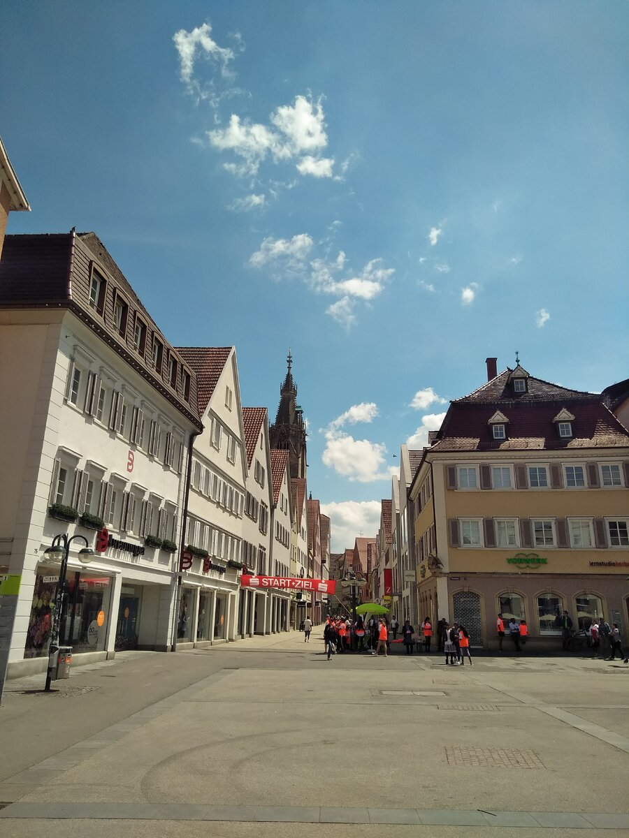 Город Ройтлинген. Центральная часть