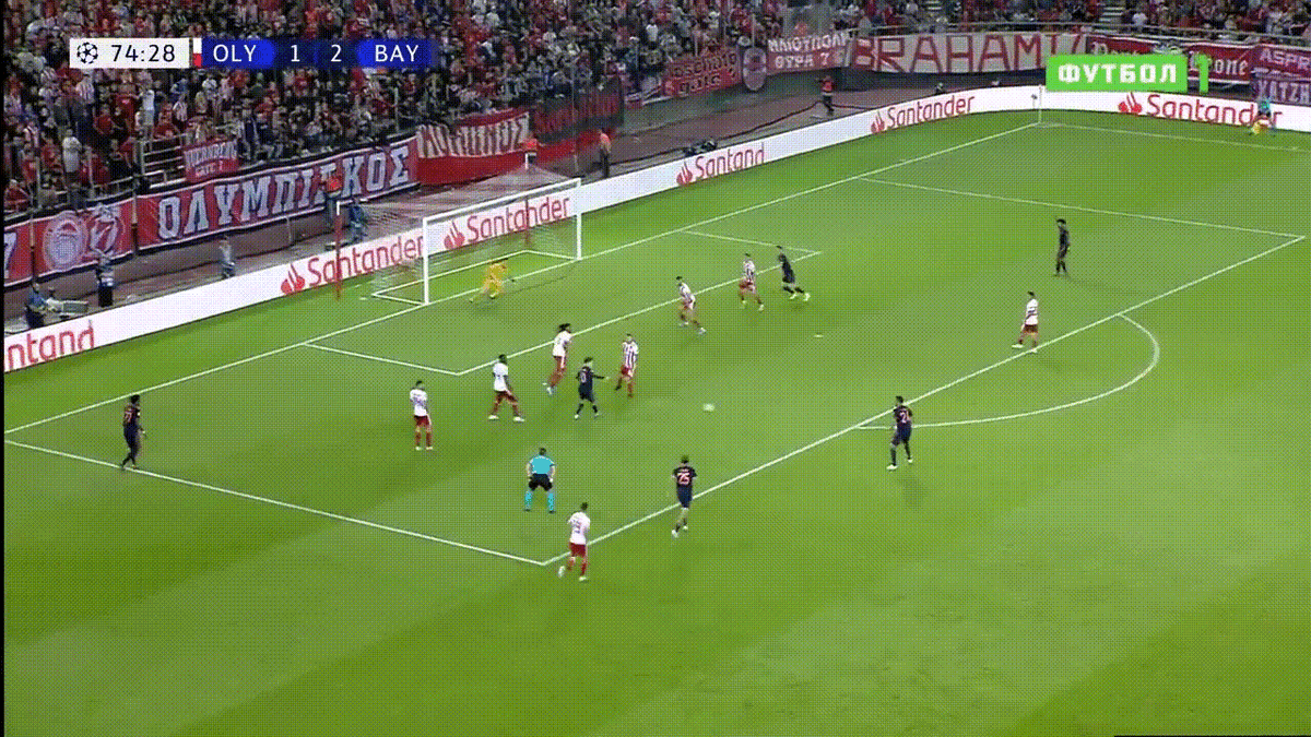 1:3. Корентен Толиссо. 75 минута.