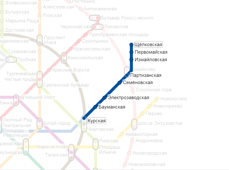 Курский вокзал метро