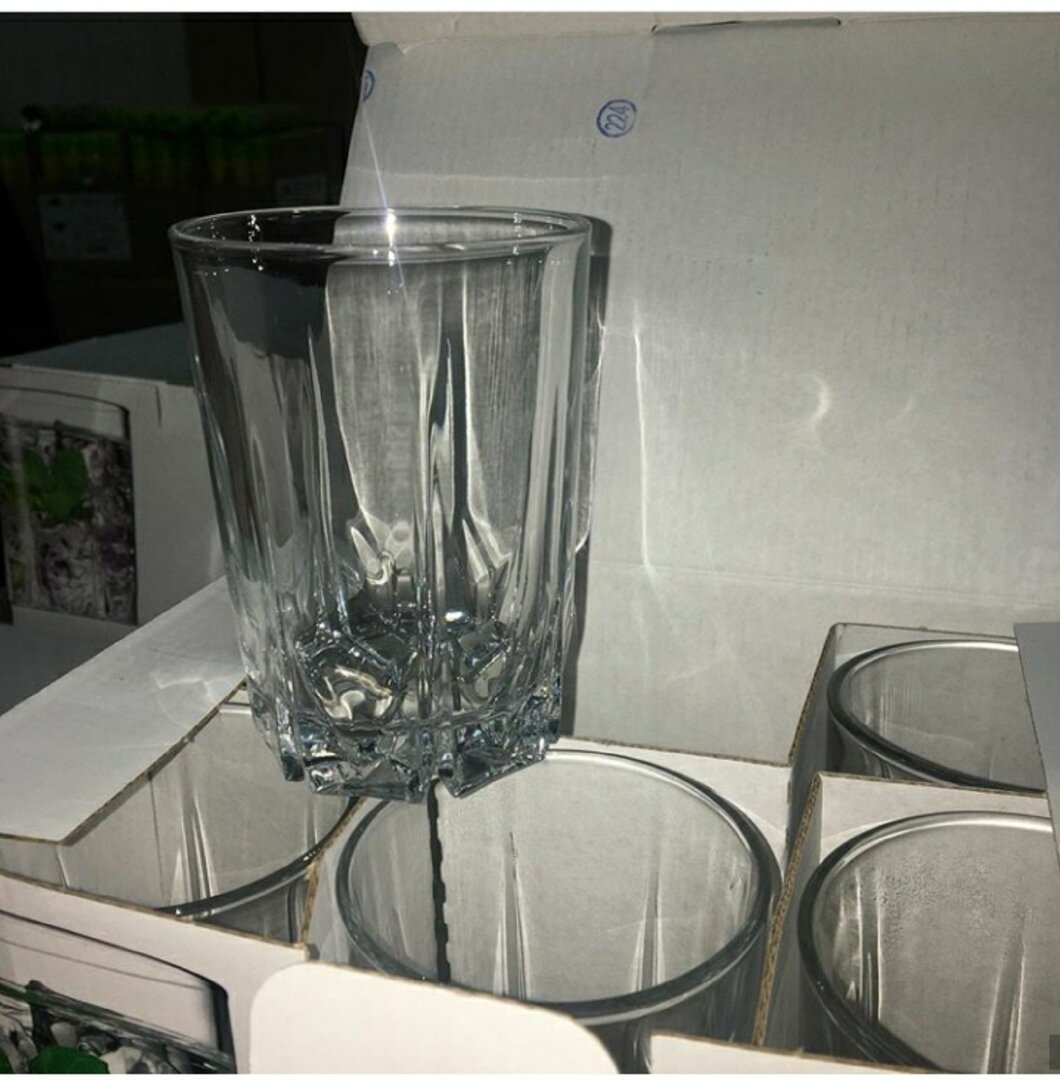 Набор стаканов 6 шт 250мл. 148 руб.