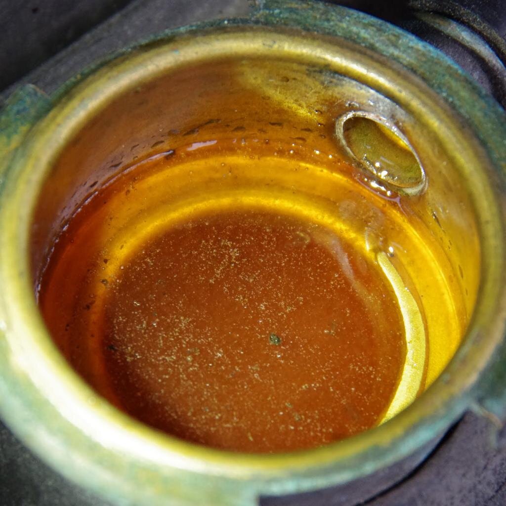 Смесь масла и антифриза