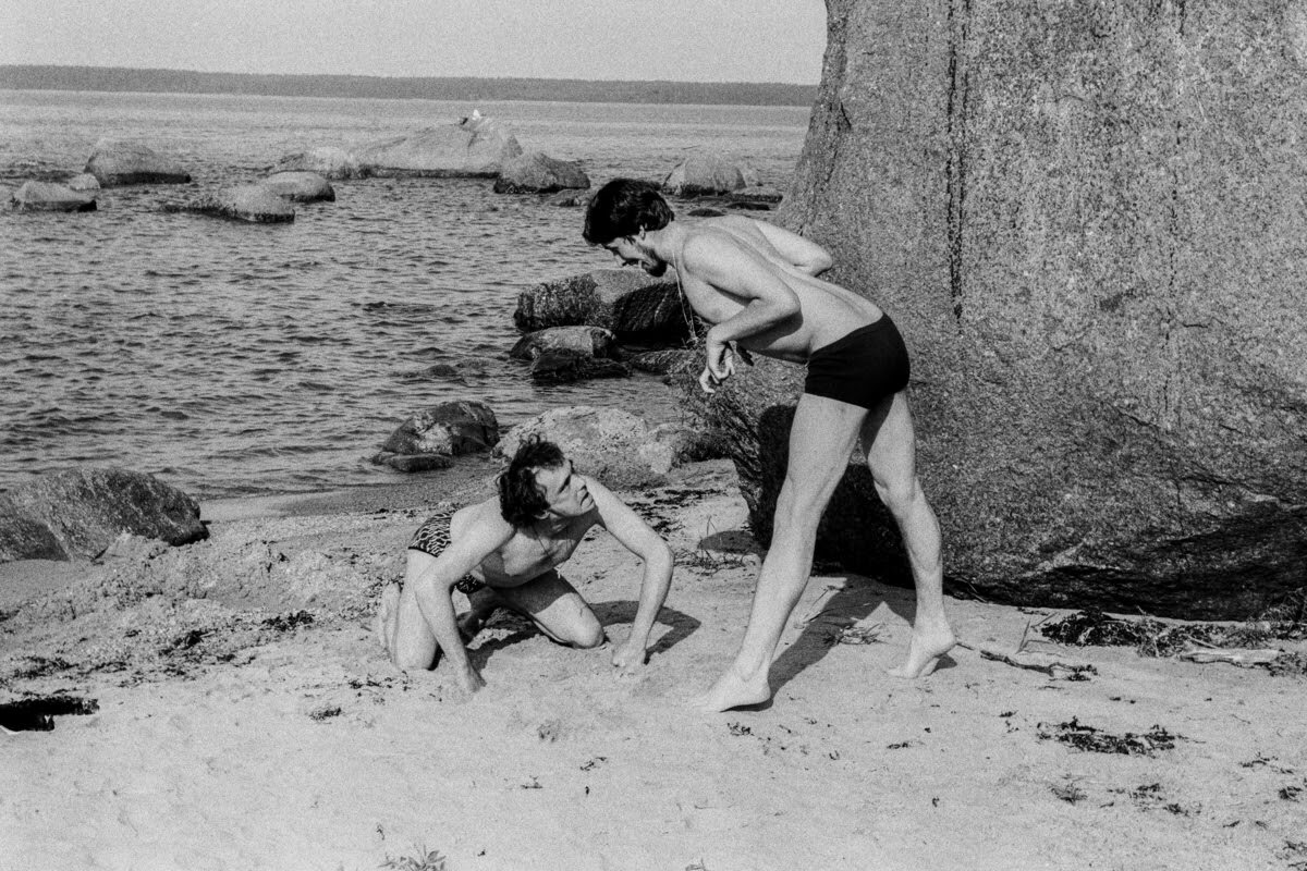 Андрей Монастырский и Владимир Сорокин,1983 год