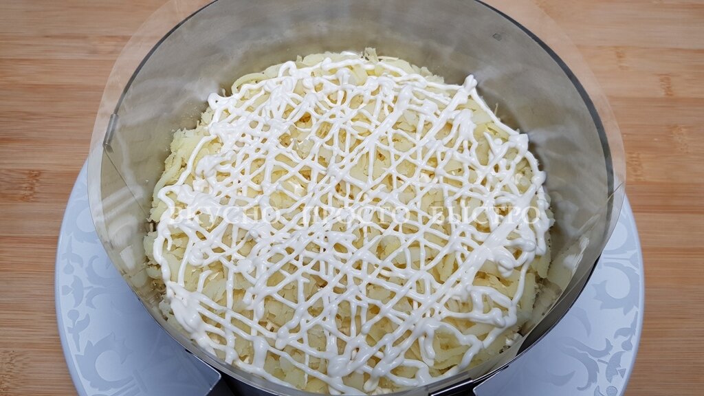 Салат Грибная поляна. Вкусный и простой в приготовлении салат на праздничный стол