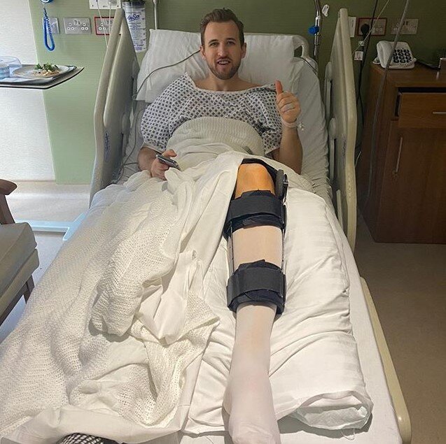 Харри Кейн в больнице