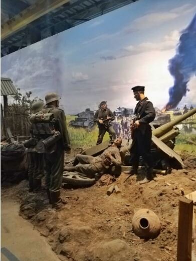 Одна из сцен с выставки.