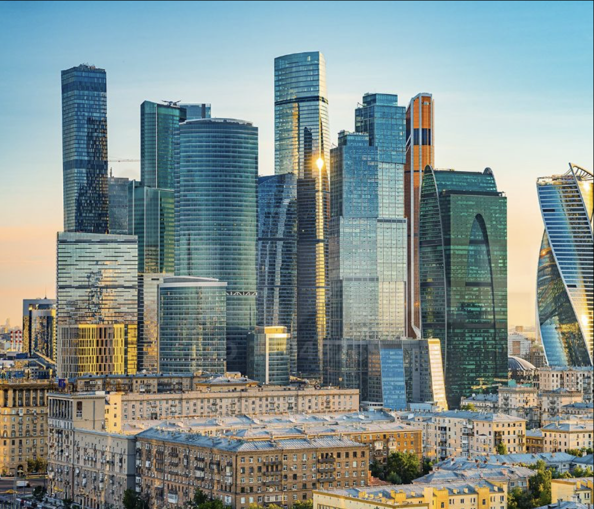 Вид на Москва Сити 