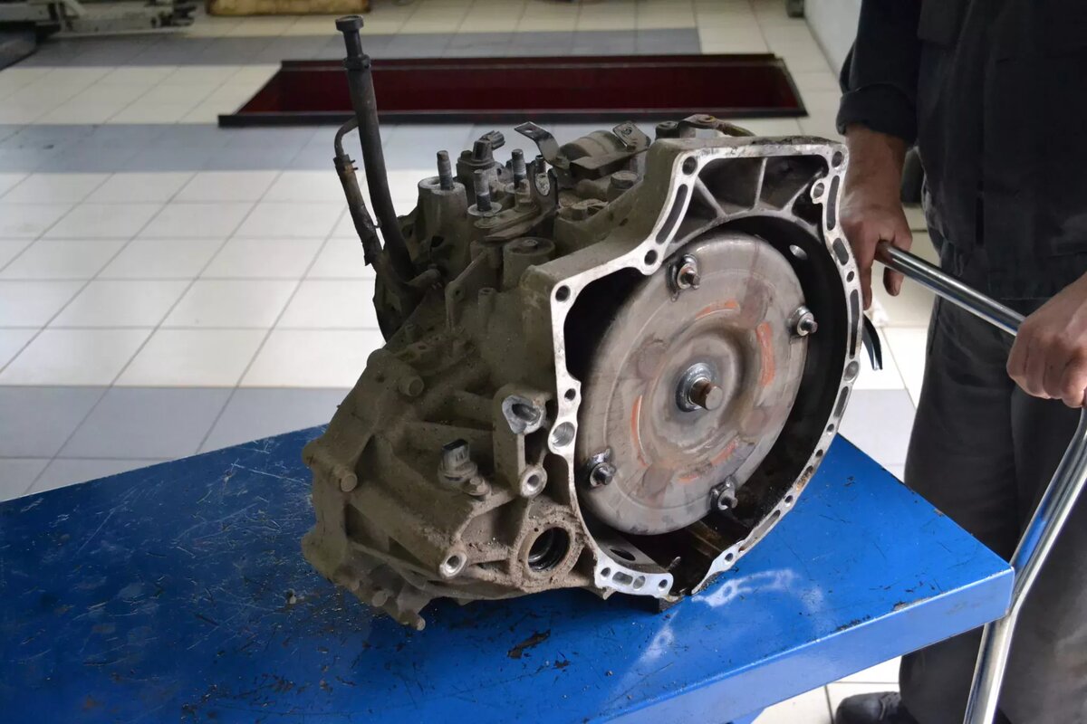 АКПП после снятия с автомобиля