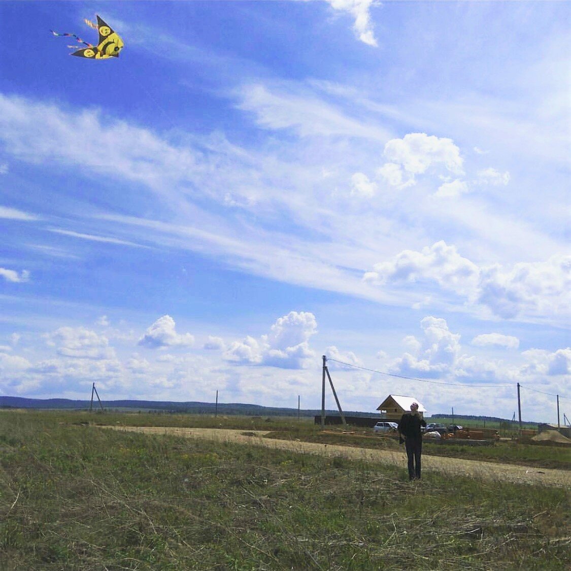 один из первых выездов на новый участок