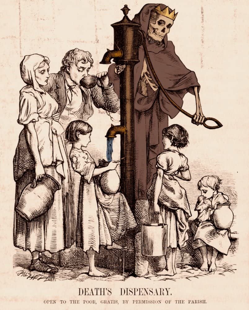 Вода - основной источник заражения