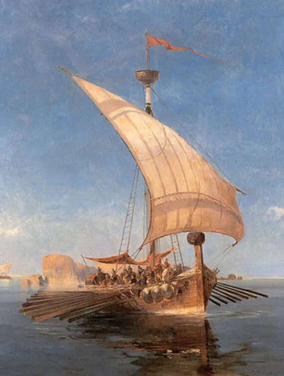 ВозВращение Аргонавтов. Корабль «Арго». Источник Яндекс.