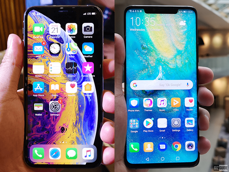 Huawei или iphone. Хуавей или айфон