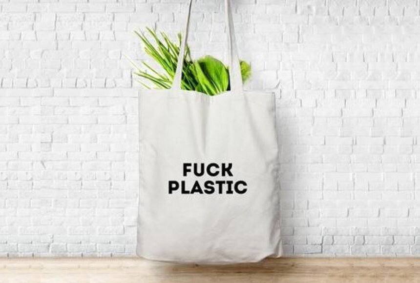 1-2 текстильные сумки вместо сотен пакетов