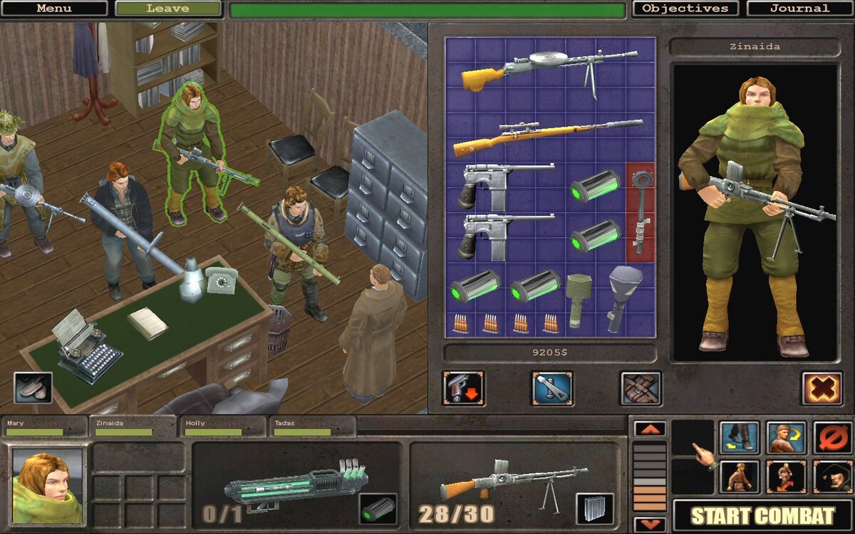 Операция Silent Storm. Скриншот из игры