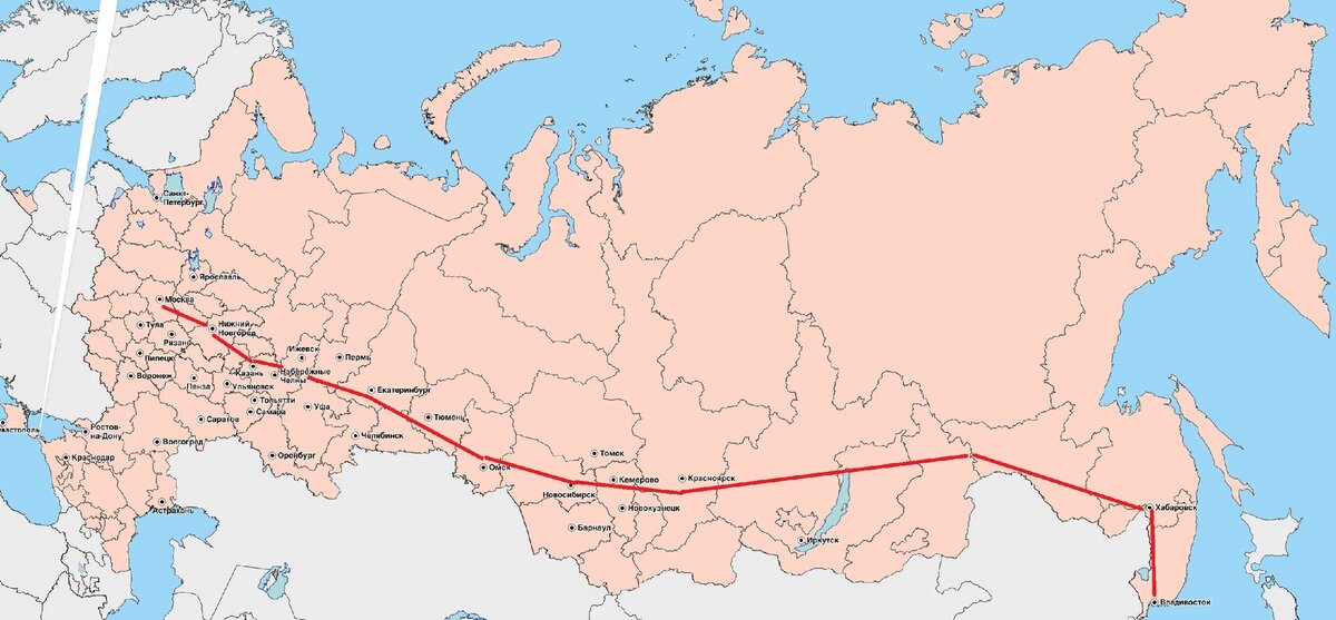 Транссибирская магистраль на карте екатеринбург. Екатеринбург Владивосток карта. Владивосток от Екатеринбурга. Москва Владивосток скоростная магистраль. Трасса Москва Владивосток.