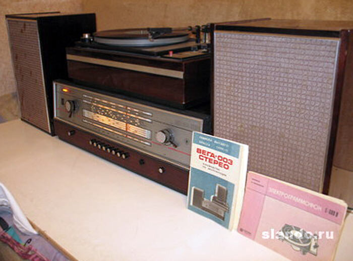 Радиола "Вега-003 стерео".Фото из открытых источников.