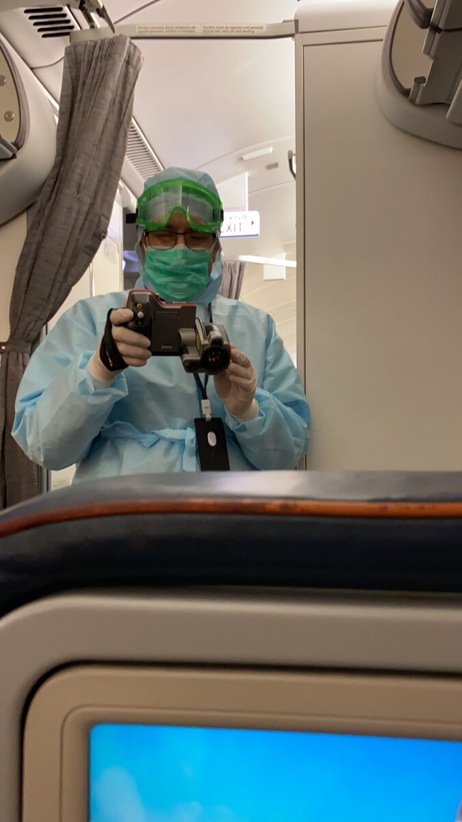 Измерение температуры тепловизором