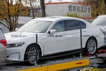 Прототип электрической версии BMW 7-Series нового поколения.