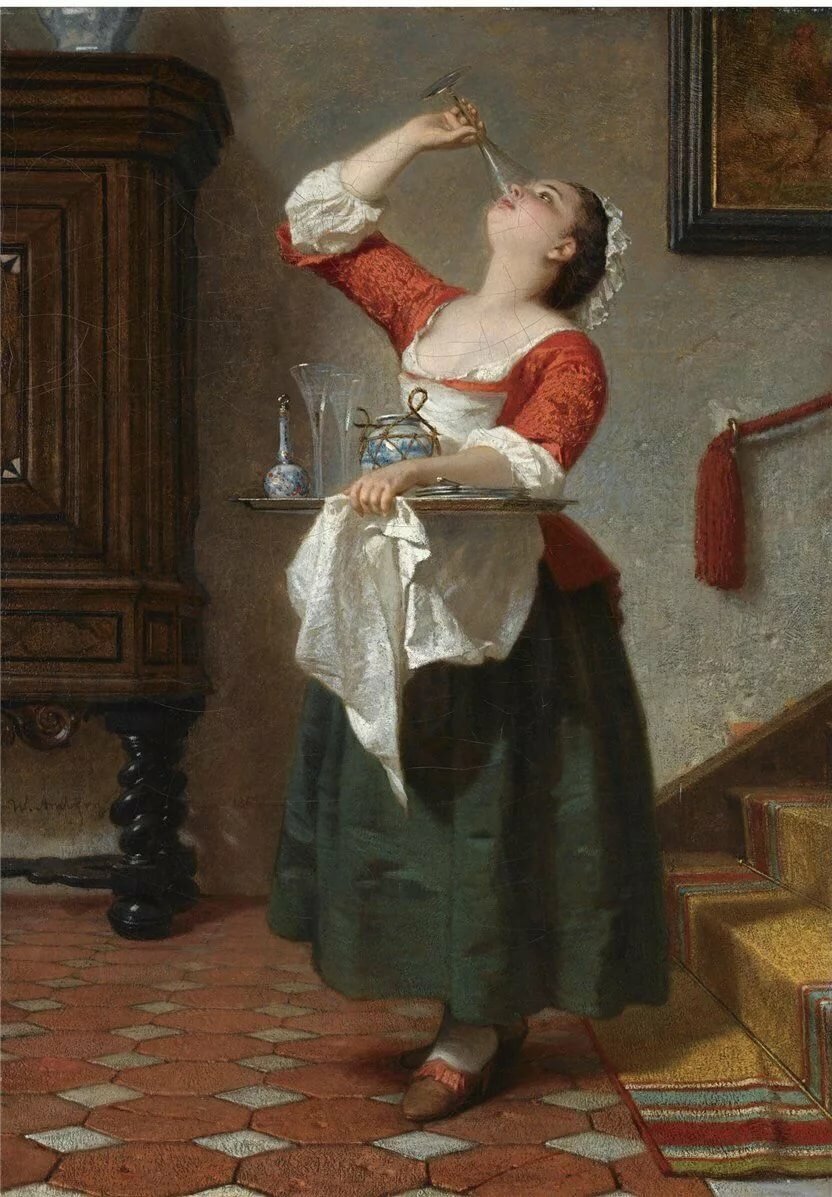 Вильгелм Амберг, «Горничная»