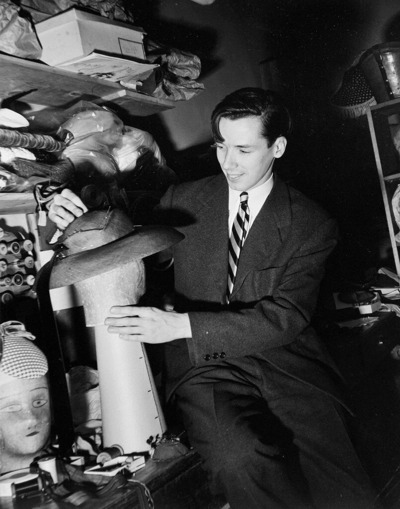 Bill Canningham in 1954. Credit: Anthony Mack