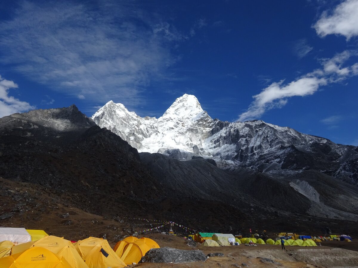 Базовый лагерь (БЛ) Ама-Даблам.