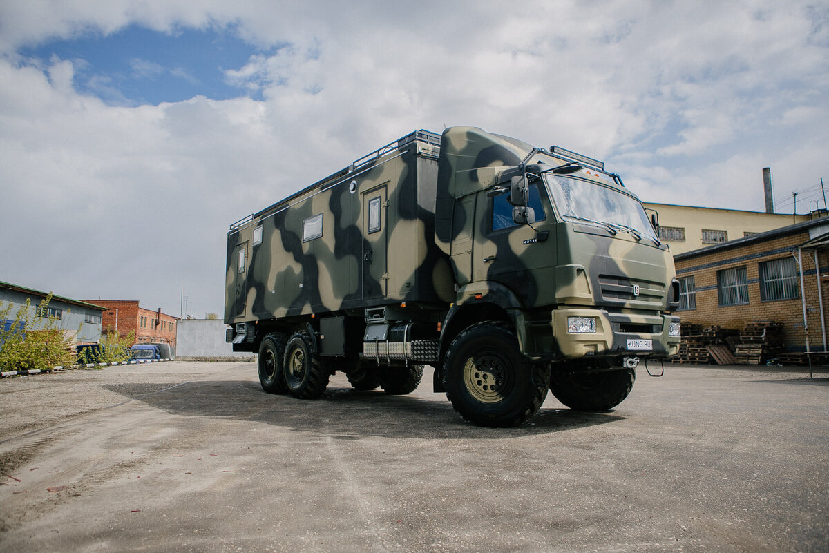 Премиум автодом КАМАЗ 43118