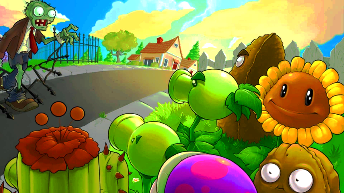 Plants vs Zombies - милая игра моего детства | 🔥Игровой Дом FlashTOPBang |  Дзен