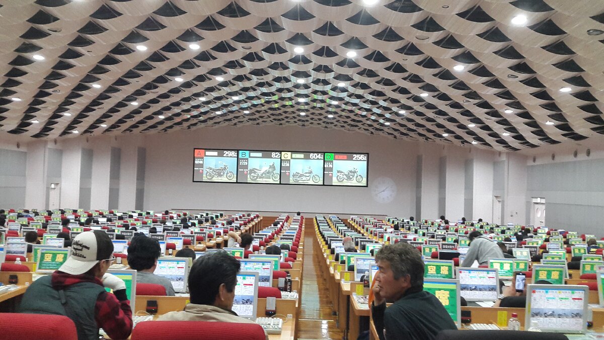 Живые торги на аукционе BDS Tokyo