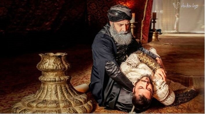 Смерть Мустафы от рук отца повелителя.