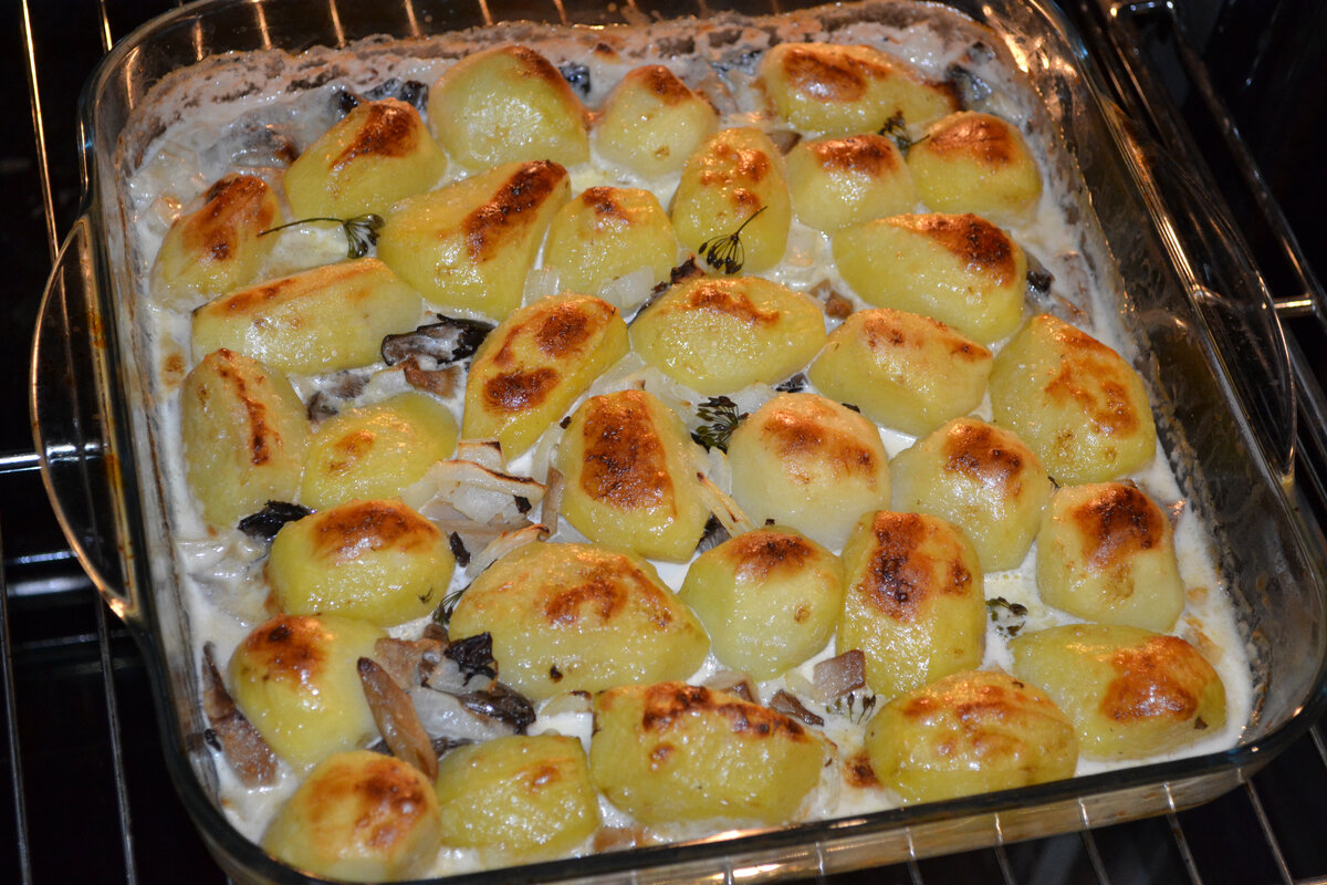 Вкусная картошкой в духовке простой рецепт
