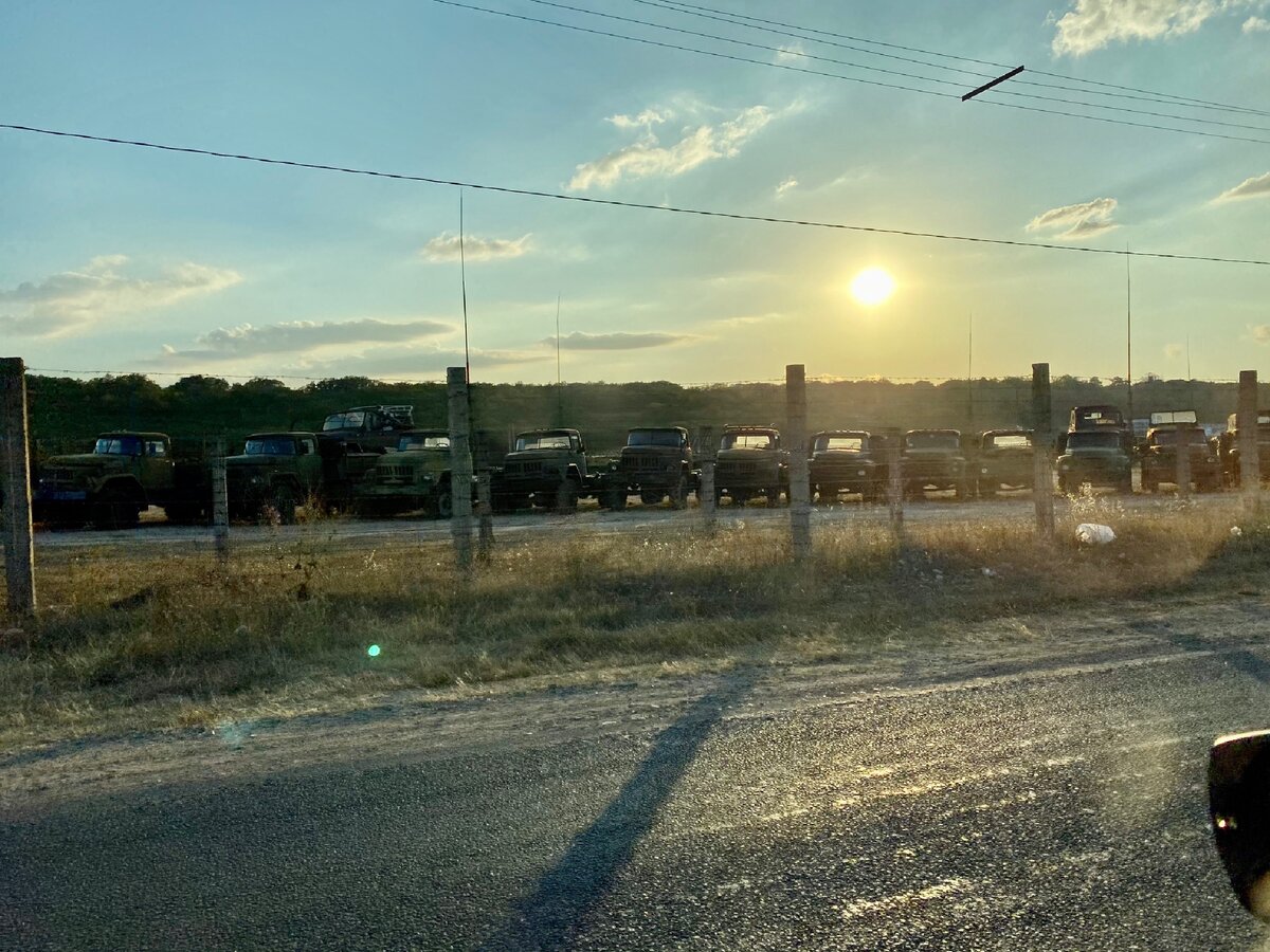 Заброшенная украинская техника