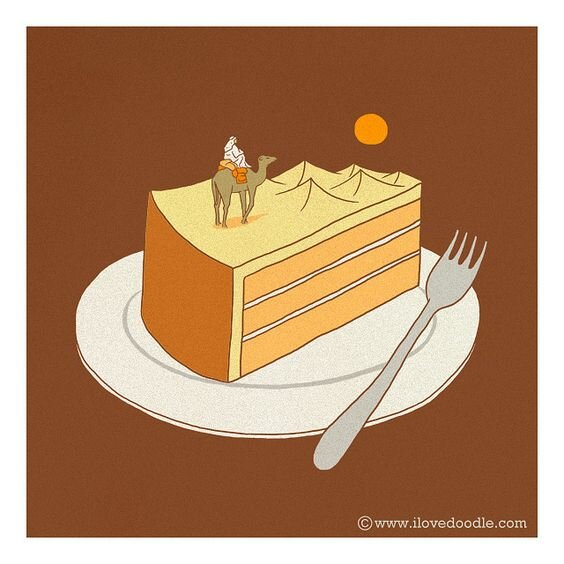 Пустыня на десерт