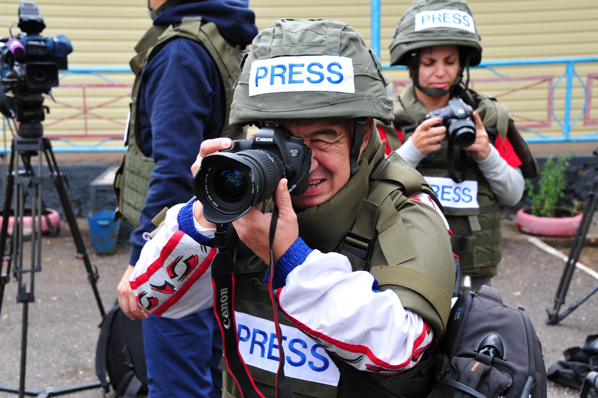 Военный журналист. Военный репортер. Военная журналистика. Экстремальная журналистика.