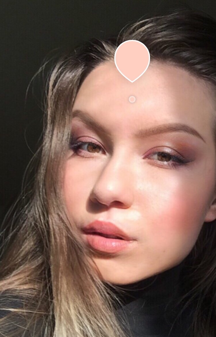 Сразу виден мой холодный оттенок с розовинкой