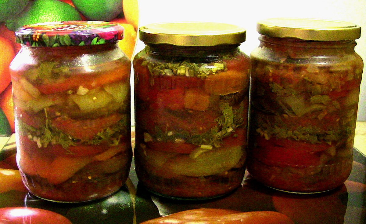 Имам Баялды или салат из баклажан