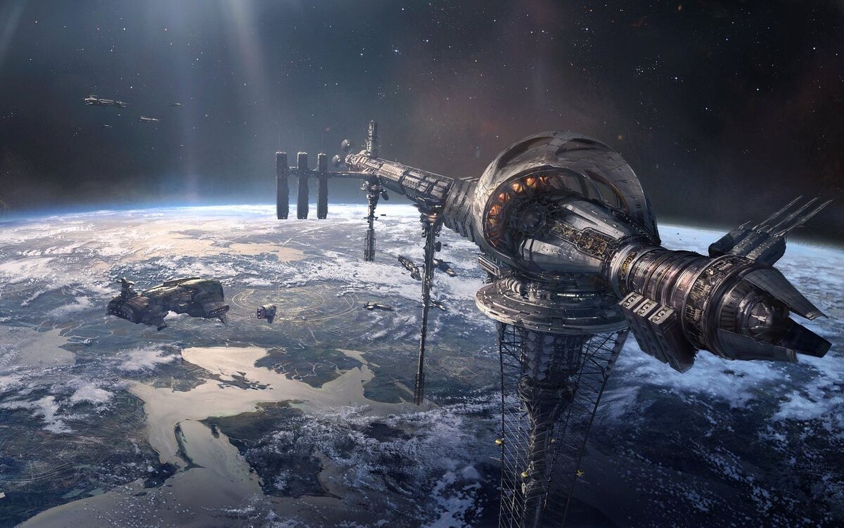 "космического лифт"