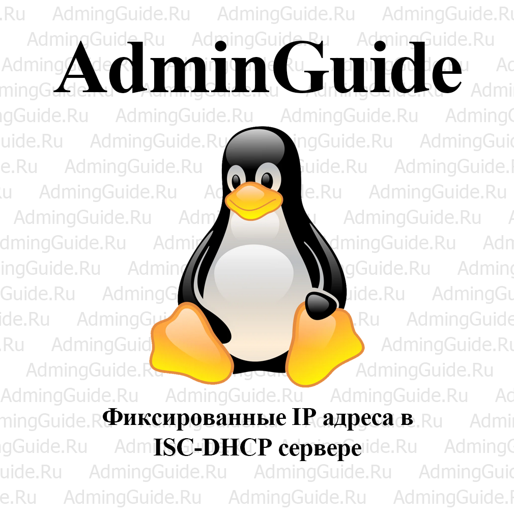 Фиксированные IP адреса в ISC-DHCP сервере | AdminGuide - IT, Linux и  Импортозамещение | Дзен