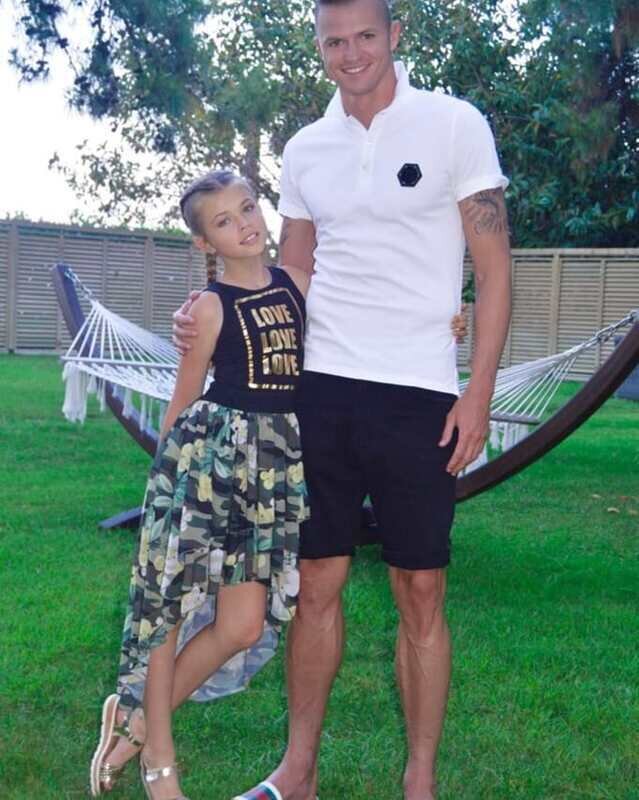 Дмитрий Тарасов со старшей дочерью Ангелиной / Фото: Instagram