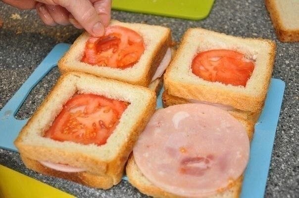Как приготовить супер простой бутерброд на завтрак