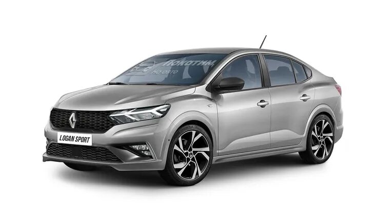 Рендер Renault Logan Sport 2021, источник: Pokatim.ru
