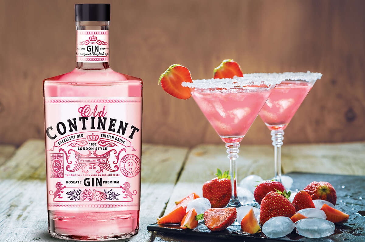 Old Continent джин - Column distilled gin